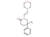 5-methyl-1-(2-morpholin-4-ylethyl)-5-phenylpiperidin-2-one