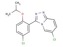6-chloro-3-(5-chloro-2-isopropoxyphenyl)[1,2,4]triazolo[4,3-a]pyridine
