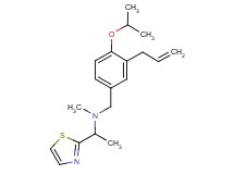 (3-allyl-4-isopropoxybenzyl)methyl[1-(1,3-thiazol-2-yl)ethyl]amine