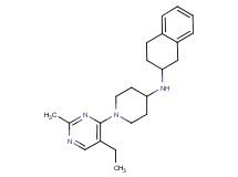 1-(5-ethyl-2-methylpyrimidin-4-yl)-N-(1,2,3,4-tetrahydronaphthalen-2-yl)piperidin-4-amine