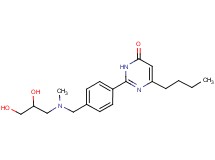 6-butyl-2-(4-{[(2,3-dihydroxypropyl)(methyl)amino]methyl}phenyl)pyrimidin-4(3H)-one