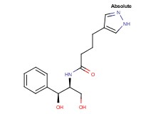 N-[(1S,2S)-2-hydroxy-1-(hydroxymethyl)-2-phenylethyl]-4-(1H-pyrazol-4-yl)butanamide