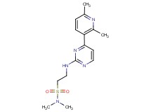 2-{[4-(2,6-dimethylpyridin-3-yl)pyrimidin-2-yl]amino}-N,N-dimethylethanesulfonamide