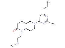 rel-(4aS,8aR)-1-[2-(methylamino)ethyl]-6-(2-methyl-6-propyl-4-pyrimidinyl)octahydro-1,6-naphthyridin-2(1H)-one dihydrochloride