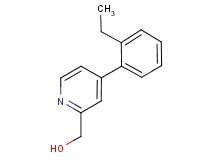 [4-(2-ethylphenyl)pyridin-2-yl]methanol
