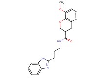 N-[3-(1H-benzimidazol-2-yl)propyl]-8-methoxy-3-chromanecarboxamide
