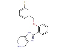 2-{2-[(3-fluorobenzyl)oxy]phenyl}-4,5,6,7-tetrahydro-1H-imidazo[4,5-c]pyridine dihydrochloride