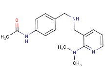 N-{4-[({[2-(dimethylamino)-3-pyridinyl]methyl}amino)methyl]phenyl}acetamide