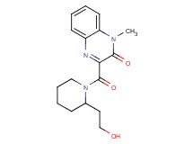 3-{[2-(2-hydroxyethyl)piperidin-1-yl]carbonyl}-1-methylquinoxalin-2(1H)-one