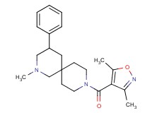 9-[(3,5-dimethyl-4-isoxazolyl)carbonyl]-2-methyl-4-phenyl-2,9-diazaspiro[5.5]undecane