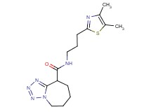 N-[3-(4,5-dimethyl-1,3-thiazol-2-yl)propyl]-6,7,8,9-tetrahydro-5H-tetrazolo[1,5-a]azepine-9-carboxamide