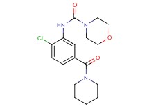 N-[2-chloro-5-(piperidin-1-ylcarbonyl)phenyl]morpholine-4-carboxamide