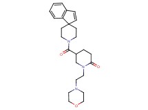 1-[2-(4-morpholinyl)ethyl]-5-(1'H-spiro[indene-1,4'-piperidin]-1'-ylcarbonyl)-2-piperidinone