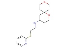 1,9-dioxaspiro[5.5]undec-4-yl[2-(pyridin-2-ylthio)ethyl]amine
