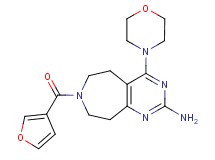 7-(3-furoyl)-4-morpholin-4-yl-6,7,8,9-tetrahydro-5H-pyrimido[4,5-d]azepin-2-amine