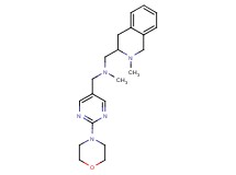 N-methyl-1-(2-methyl-1,2,3,4-tetrahydro-3-isoquinolinyl)-N-{[2-(4-morpholinyl)-5-pyrimidinyl]methyl}methanamine