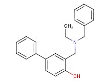 3-{[benzyl(ethyl)amino]methyl}-4-biphenylol