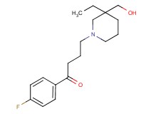 4-[3-ethyl-3-(hydroxymethyl)piperidin-1-yl]-1-(4-fluorophenyl)butan-1-one