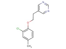 5-[2-(2-chloro-4-methylphenoxy)ethyl]pyrimidine