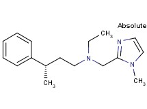 (3S)-N-ethyl-N-[(1-methyl-1H-imidazol-2-yl)methyl]-3-phenyl-1-butanamine bis(trifluoroacetate)
