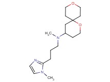 1,9-dioxaspiro[5.5]undec-4-yl(methyl)[3-(1-methyl-1H-imidazol-2-yl)propyl]amine