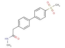 N-methyl-2-[4'-(methylsulfonyl)biphenyl-4-yl]acetamide