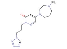 5-(4-methyl-1,4-diazepan-1-yl)-2-[3-(1H-tetrazol-1-yl)propyl]pyridazin-3(2H)-one