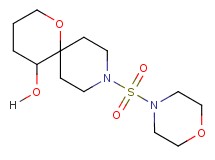9-(4-morpholinylsulfonyl)-1-oxa-9-azaspiro[5.5]undecan-5-ol
