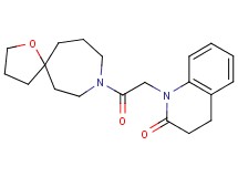 1-[2-(1-oxa-8-azaspiro[4.6]undec-8-yl)-2-oxoethyl]-3,4-dihydroquinolin-2(1H)-one