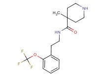 4-methyl-N-{2-[2-(trifluoromethoxy)phenyl]ethyl}-4-piperidinecarboxamide hydrochloride