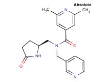 2,6-dimethyl-N-{[(2S)-5-oxopyrrolidin-2-yl]methyl}-N-(pyridin-3-ylmethyl)isonicotinamide formate