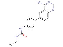 N-[4-(4-aminoquinazolin-6-yl)phenyl]-N'-ethylurea