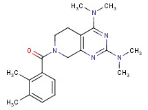 7-(2,3-dimethylbenzoyl)-N,N,N',N'-tetramethyl-5,6,7,8-tetrahydropyrido[3,4-d]pyrimidine-2,4-diamine