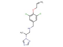 N-[4-(allyloxy)-3,5-dichlorobenzyl]-2-(1H-1,2,4-triazol-1-yl)propan-1-amine