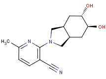 2-[(3aR*,5S*,6S*,7aS*)-5,6-dihydroxyoctahydro-2H-isoindol-2-yl]-6-methylnicotinonitrile