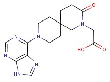 [3-oxo-9-(9H-purin-6-yl)-2,9-diazaspiro[5.5]undec-2-yl]acetic acid