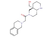 [(4aS*,8aR*)-6-(3,4-dihydro-2(1H)-isoquinolinylacetyl)octahydro-1,6-naphthyridin-4a(2H)-yl]methanol