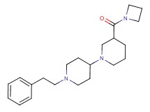 3-(azetidin-1-ylcarbonyl)-1'-(2-phenylethyl)-1,4'-bipiperidine
