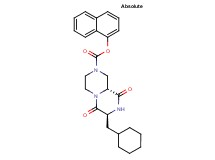 1-naphthyl (7S,9aR)-7-(cyclohexylmethyl)-6,9-dioxooctahydro-2H-pyrazino[1,2-a]pyrazine-2-carboxylate