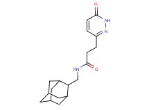 N-(2-adamantylmethyl)-3-(6-oxo-1,6-dihydro-3-pyridazinyl)propanamide