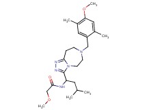 2-methoxy-N-{1-[7-(4-methoxy-2,5-dimethylbenzyl)-6,7,8,9-tetrahydro-5H-[1,2,4]triazolo[4,3-d][1,4]diazepin-3-yl]-3-methylbutyl}acetamide