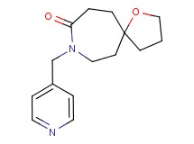 8-(4-pyridinylmethyl)-1-oxa-8-azaspiro[4.6]undecan-9-one