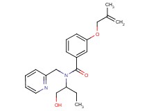N-[1-(hydroxymethyl)propyl]-3-[(2-methylprop-2-en-1-yl)oxy]-N-(pyridin-2-ylmethyl)benzamide