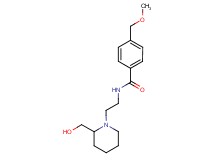 N-{2-[2-(hydroxymethyl)piperidin-1-yl]ethyl}-4-(methoxymethyl)benzamide