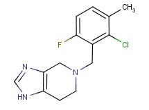 5-(2-chloro-6-fluoro-3-methylbenzyl)-4,5,6,7-tetrahydro-1H-imidazo[4,5-c]pyridine