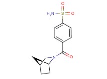 4-[(1S*,4S*)-2-azabicyclo[2.2.1]hept-2-ylcarbonyl]benzenesulfonamide