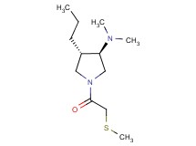 (3R*,4S*)-N,N-dimethyl-1-[(methylthio)acetyl]-4-propyl-3-pyrrolidinamine