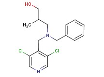3-{benzyl[(3,5-dichloropyridin-4-yl)methyl]amino}-2-methylpropan-1-ol