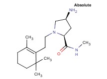 (2S,4S)-4-amino-N-methyl-1-[2-(2,6,6-trimethylcyclohex-1-en-1-yl)ethyl]pyrrolidine-2-carboxamide
