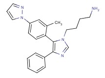 (4-{5-[2-methyl-4-(1H-pyrazol-1-yl)phenyl]-4-phenyl-1H-imidazol-1-yl}butyl)amine dihydrochloride